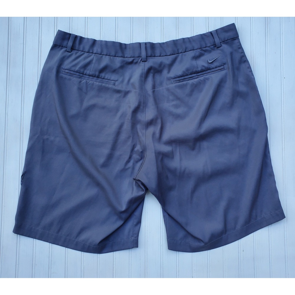 Nike Golf Dri-FIT‎ Shorts Mens 40 Dark Gray Flat Front Performance Athletic - Picture 7 of 7